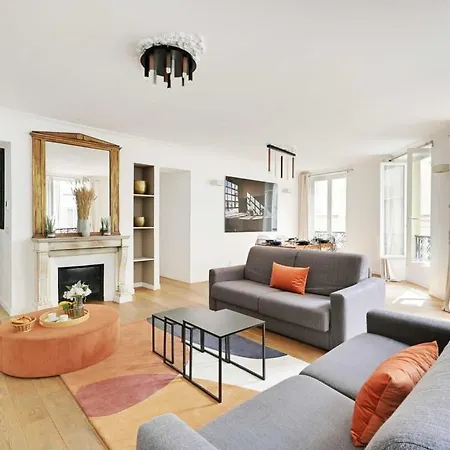 Renovated And Modern 4bd For 12 Guests Париж